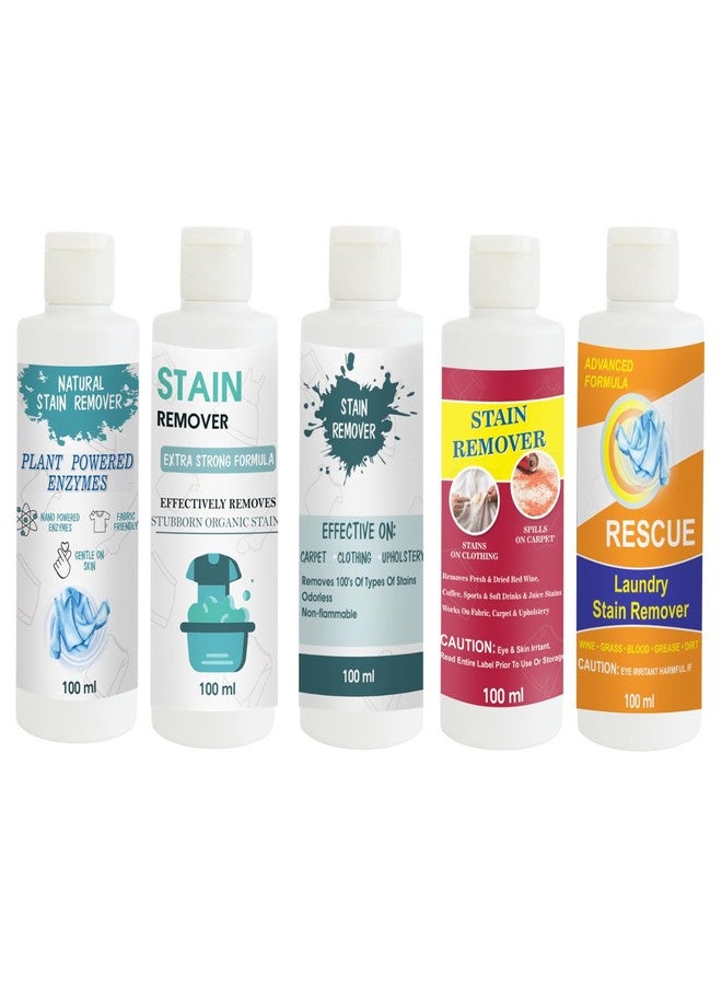 مجموعة مزيلات البقع من توفوس: مزيل بقع القمصان، والدمى، والسماء، والأحمر، والبرتقالي | محلول تنظيف متعدد الأسطح للملابس والأقمشة والمفروشات (100 غرام لكل عبوة) - Image 1